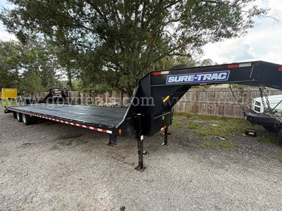 2020 Sure trac gooseneck tráiler 40ft with mega ramps