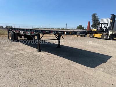 1984 Trailmobile S/A Flatbed Trailer
