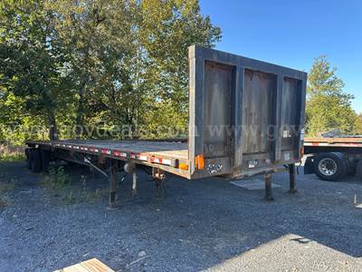2005 Transcraft TL-80K F2 45 Ft T/A Flatbed Trailer