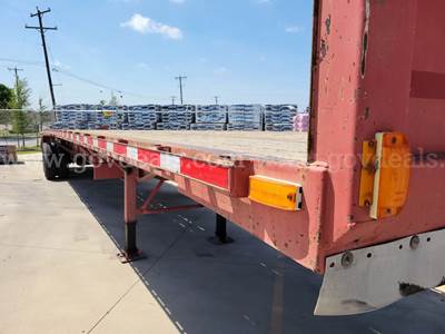 2004 Transcraft TL-80K S2 Sliding T/A Flatbed Trailer
