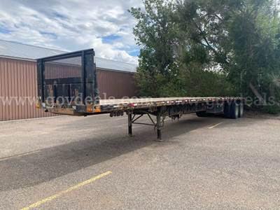 2002 Transcraft TL-80K S2 T/A Flatbed Trailer