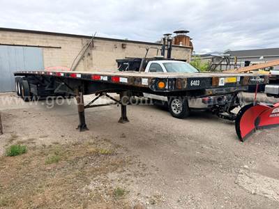 2000 Utility Trailer MFG Tri/A Flatbed Trailer