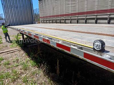 2008 Utility FS2CHA T/A Flatbed Trailer