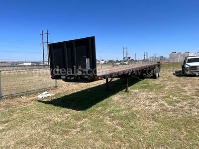 2007 Lufkin FL-II T/A Flatbed Trailer