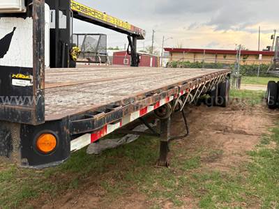 2006 Wade T/A Flatbed Trailer