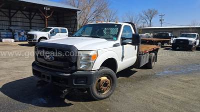 2014 Ford F-350 SD 4x4 Flatbed Dually