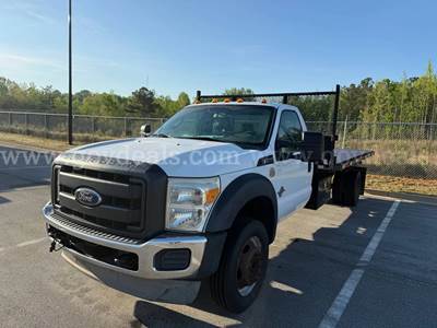 2013 Ford F-550 SD 4x4 Flatbed Dump Dually