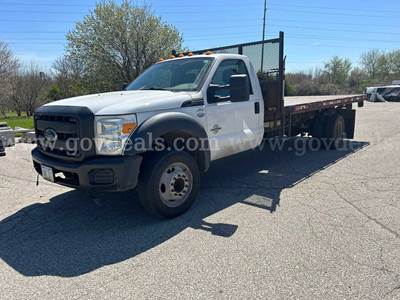 2013 Ford F-550 SD Flatbed Dump Dually