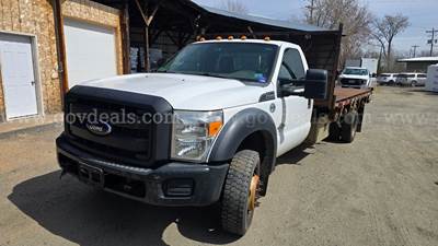 2013 Ford F-550 SD 4x4 Flatbed Dump Dually