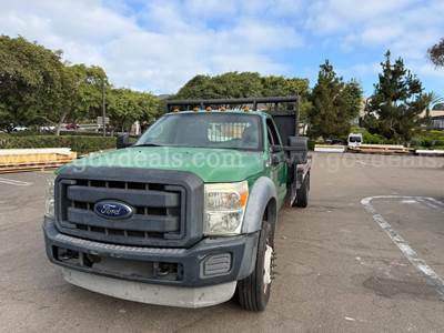 2014 Ford F550 SD Flatbed Dually