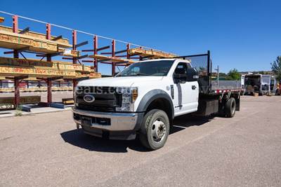 2019 Ford F-550 SD XL 4x4 T/A Dump Flatbed Dually