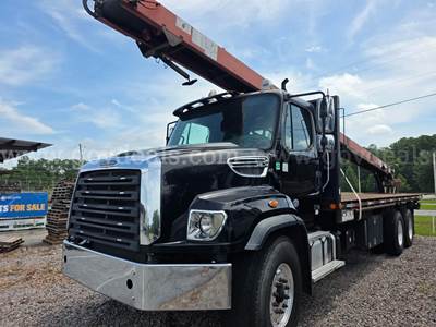 Cleasby FBR-6 Roofing Conveyor Mtd on 2015 Freightliner 114SD T/A Flatbed