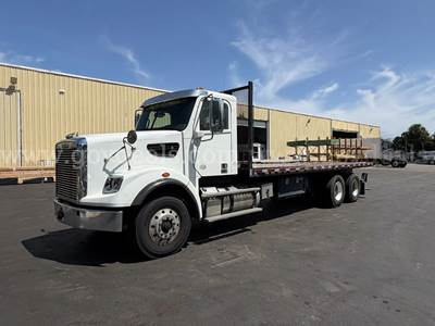 2016 Freightliner Coronado SD122  T/A Flatbed Dump Truck