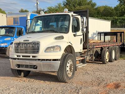 2012 Freightliner M2 106 Tri/A Flatbed Truck -Inoperable