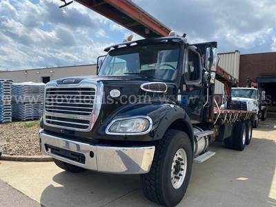 2013 Cleasby FBR-6-40 Roofing Conveyor on 2013 Freightliner M2 112 T/A Flatbed Truck