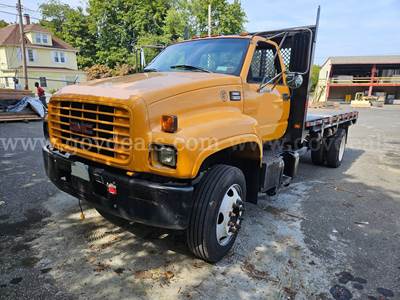 1998 GMC C6500 16FT Flatbed Dump Truck