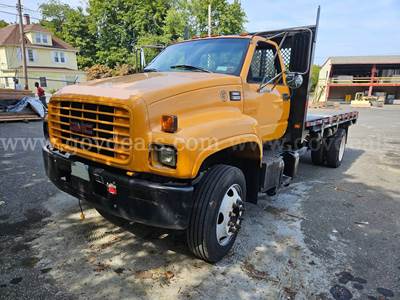 1998 GMC C6500 16FT Flatbed Dump Truck