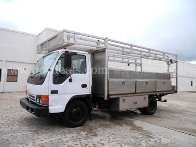 GMC W3500 Utility Flatbed Service Truck