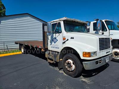 2001 International 4700 DT466E Flatbed