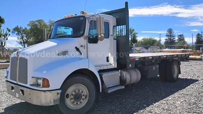 2007 Kenworth T300 S/A  Dump Flatbed