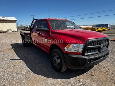 2018 Ram 3500 HD Crew Cab DRW Flatbed Pickup