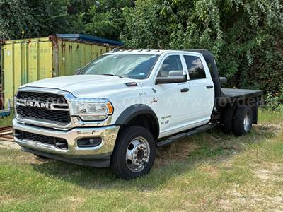 2020 Ram 5500 4x4 Crew Cab Flatbed Dually
