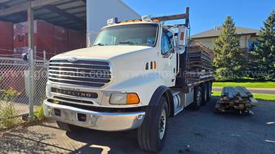 2003 Sterling L9500 Tri/A Flatbed Truck-Inoperable