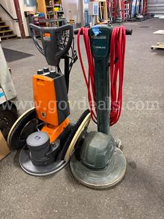 Lot of 5 Floor Scrubbers