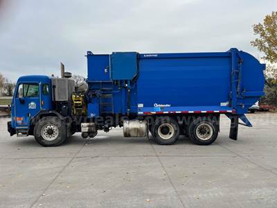 2016 Peterbilt 320 Curbtender Side Load Garbage Truck