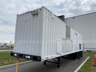 2005 1.8MW CATERPILLAR GENSET, 47FT TRAILER MOUNTED, 3516B CAT ENGINE