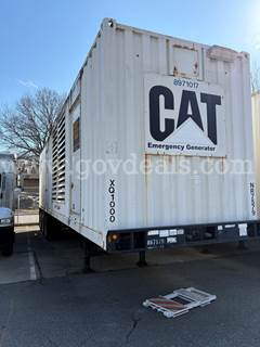 1MW CATERPILLAR GENSET, 41FT TRAILER MOUNTED, 3508 CAT ENGINE