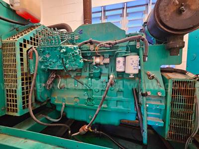 150 KW Cummins Diesel Generator on Fuel Stand