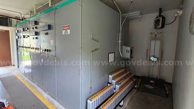SQUARE D Enclosed Switch Gear 15KV Rated, 7 1200amp motorized vacuum breakers + 1 spare, SEL controls, lockout relays