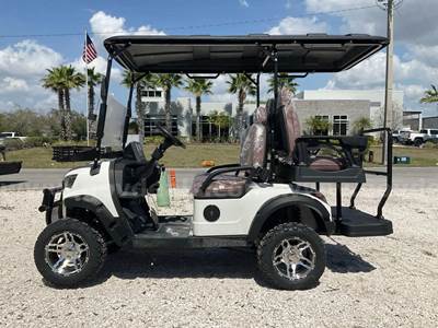 NEW 2025 LUXURY ELECTRIC GOLF CART, 4 PASSENGER