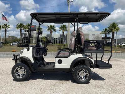 NEW 2025 LUXURY ELECTRIC GOLF CART, 4 PASSENGER