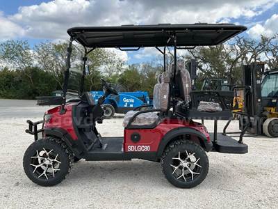 NEW 2025 LUXURY ELECTRIC GOLF CART, 4 PASSENGER