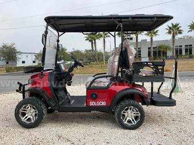 NEW 2025 LUXURY ELECTRIC GOLF CART, 4 PASSENGER