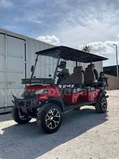 UNUSED LUXURY OFF-ROAD GOLF CART SL-GC42S; ELECTRIC POWERED; 6 PASSENGER