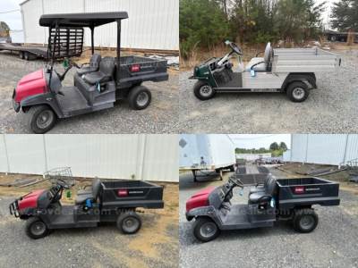 13 Lots: Variety of Toro Workman GTX and Club Car Caryall Utility Carts