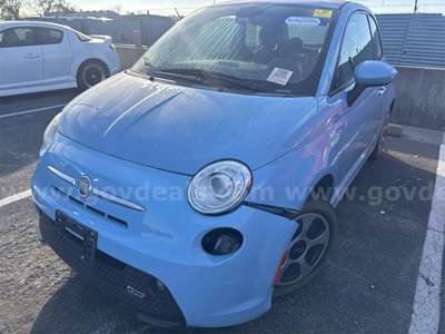 2015 Fiat 500 500e 2dr HB BATTERY ELECTRIC FWD 2D Hatchback Electric