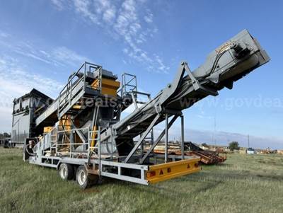 2020 Tesab RK643S Mobile Impact Crusher & Stacker