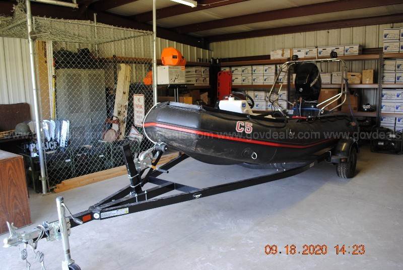 2001 Zodiac Boat, Trailer, and Motor For Sale Versailles, KY 2558