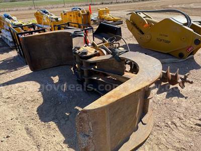 Robo excavator Pulpwood Grapple log Loader Mover