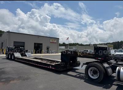 2023 Kaufman lowboy trailer 55 ton 4 axle