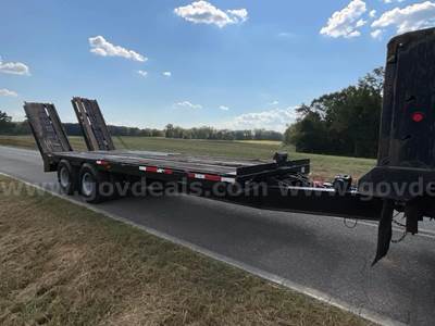 1974 Shop Built 20 Ton Low Boy Trailer (TRAILER ONLY)