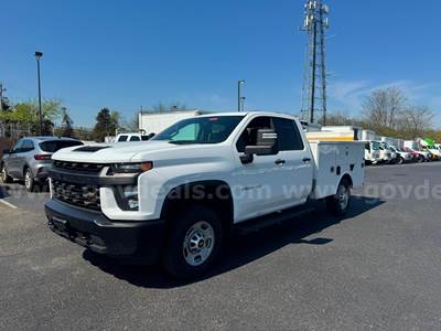 2020 CHEVROLET SILVERADO 2500HD DOUBLE CAB 4X4 SERVICE BODY