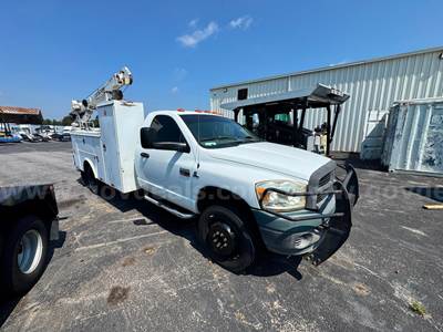 2008 Dodge Ram 3500 Service Truck w/ Crane