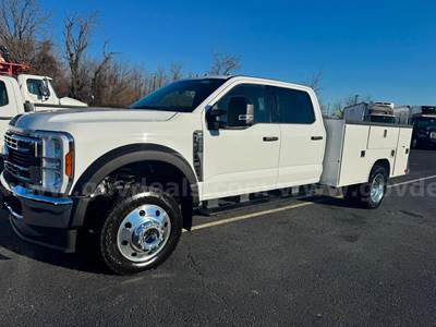2024 FORD F550 XLT CREWCAB 4X4 SERVICE BODY TRUCK