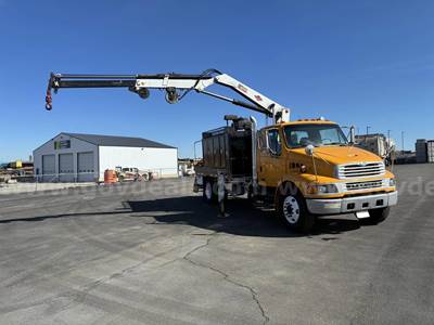 2002 Sterling Service Truck with knuckle Crane