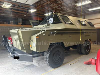 2007 Blackwater Grizzley 4x4 MRAP Vehicle
